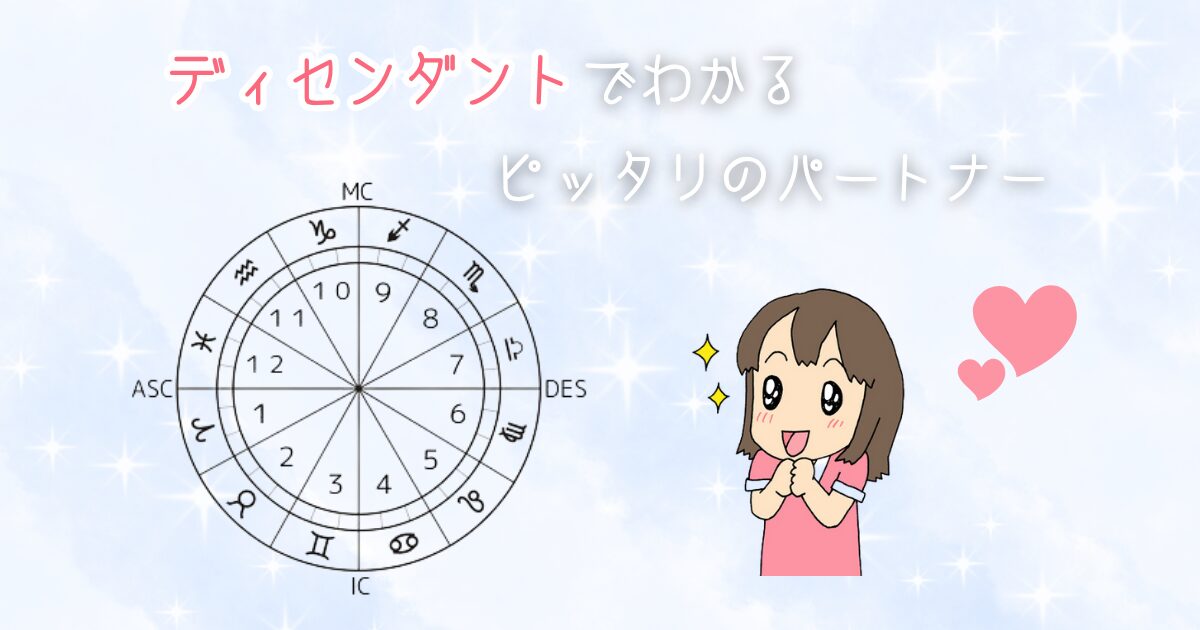 ディセンダントで占う「あなたに合うパートナー」